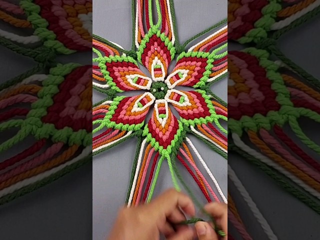 Wall Hanging Macrame Mandala | Macrame Tutorial