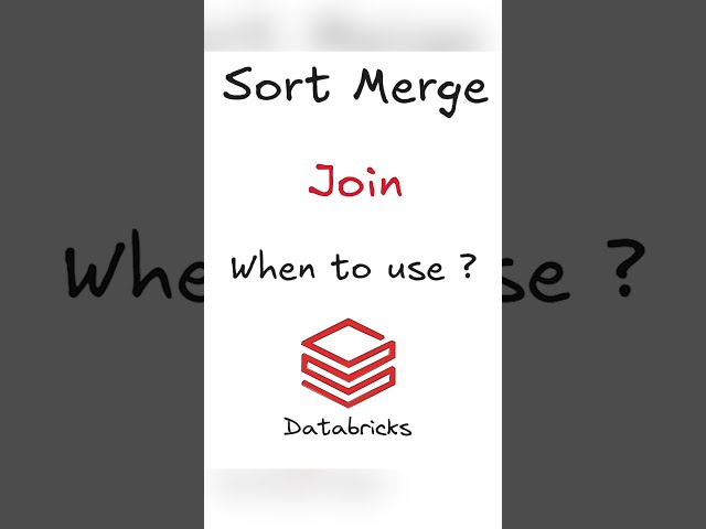 When to use Shuffle Hash Join  #databricks #dataengineering #python #pyspark #aws #bigdata