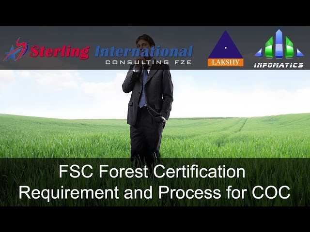 FSC Forest certificate consultants