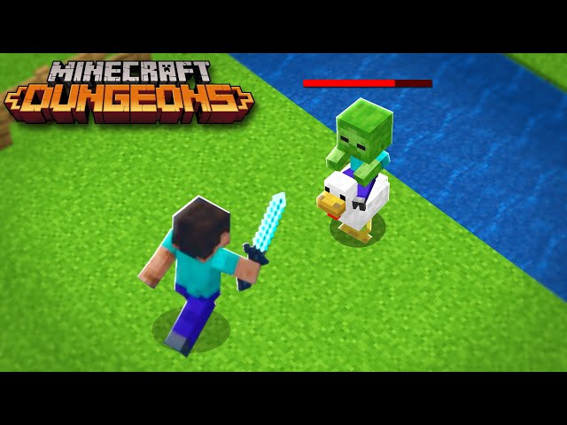 Minecraft Dungeons RARE ZOMBIE BOSS..