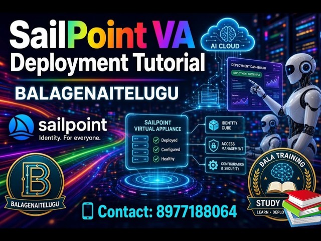 SAILPOINT VA Deployment Tutorial #sailpoint #va #ai #yt #activedirectory #trending #shorts #viral