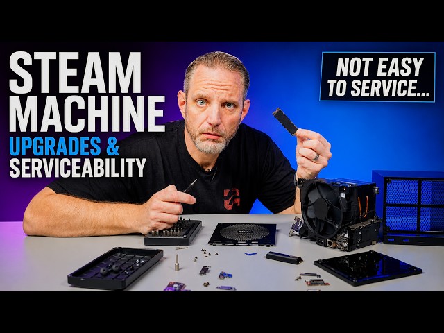 How to Upgrade Steam Machine SSD and RAM...