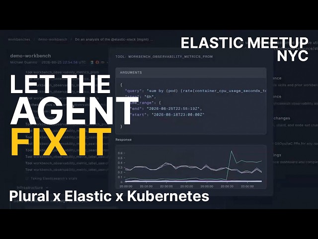 AI Agents Running Your SRE Workflows on Elasticsearch | Michael Guarino, Plural