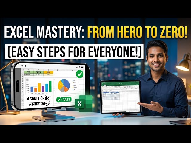 Excel Basics Made Easy! Microsoft Excel Tutorial for Beginners | Excel interface and basics 