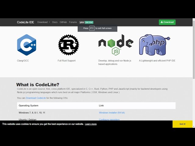 How to Install Codelite on a Chromebook