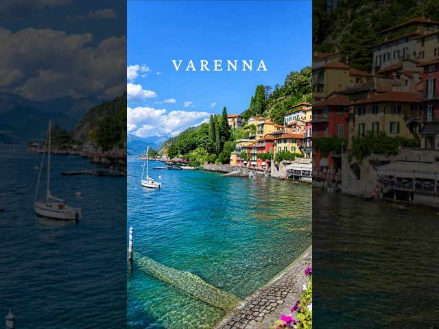 Exploring Varenna! Back at Lake Como after 4 years! 🇮🇹 #LakeComo #Varenna #Italy