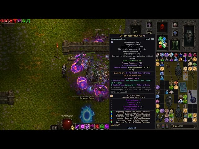 Shadow Dungeon Equipment/Skills(EN)