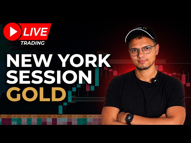 🔴 Live Day Trading | Gold | Order Flow & Price Action | Oct 14, 2026