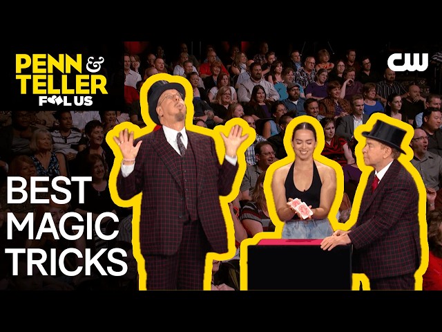 Penn & Teller's Best Magic Tricks Compilation | Penn & Teller: Fool Us | The CW