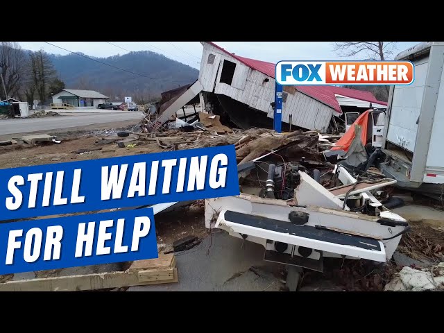 Winter Weather Adds To Misery For Residents In Helene-Ravaged North Carolina