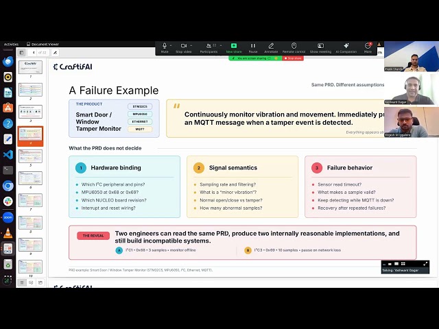 CraftifAI Webinar 1 : The Real Challenges of Firmware Development : Six Handoffs.