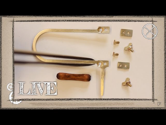 Handcrafting a Jeweler's Saw Miniature - LiveStream