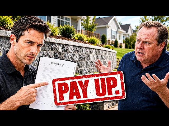 Homeowner Claimed My Retaining Wall Was Ugly To Avoid Payment — The Contract Had No Aesthetic Clause