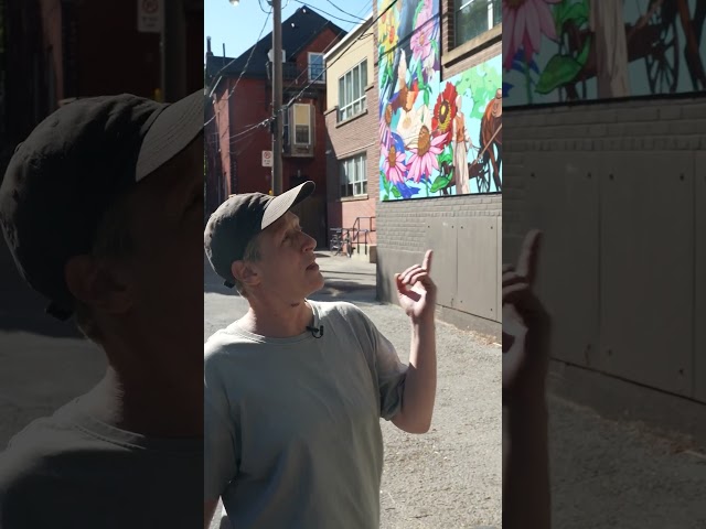 These 2 Toronto laneways were completely transformed