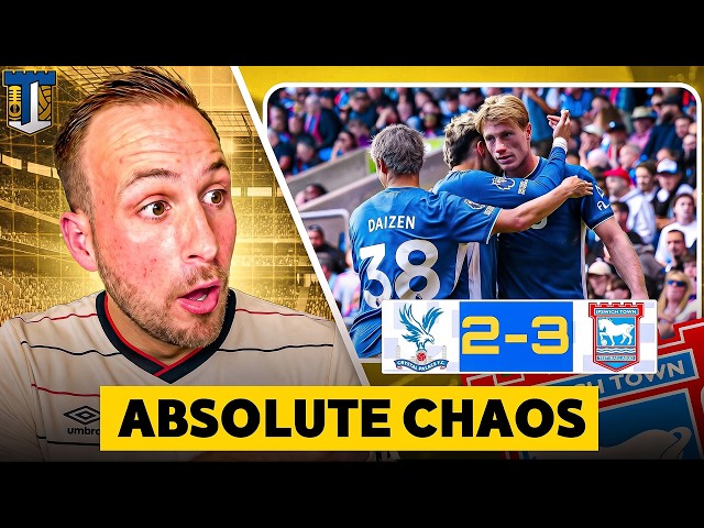 90TH-MINUTE FLEMMING WINNER!  | CRYSTAL PALACE 2-3 IPSWICH TOWN | Reaction