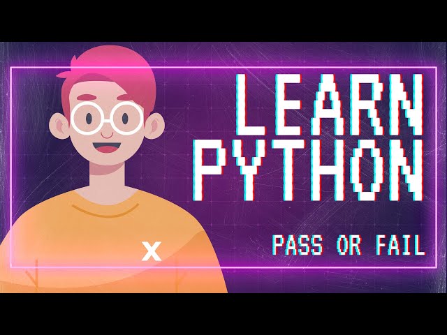 Learn To Python: PassOrFail | IPO | FLOW CHART | PC | CODE |  DESKCHECK
