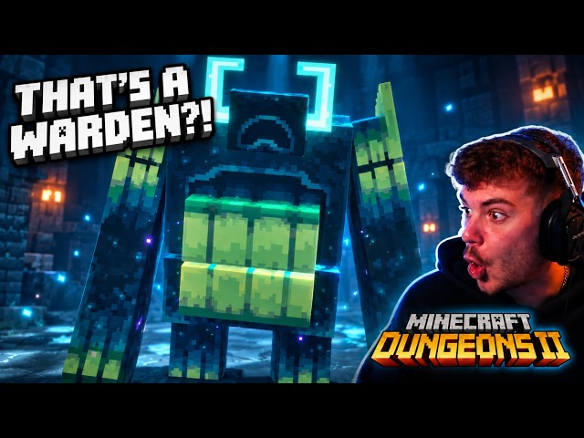 This NEW Warden Is INSANE! | Minecraft Dungeons 2