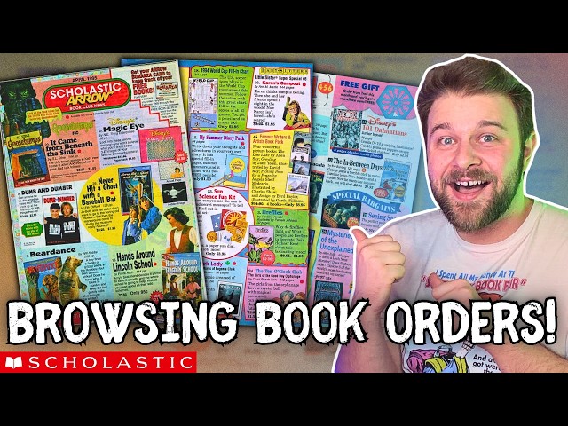 Let's Browse 90s School BOOK ORDER CATALOGS!