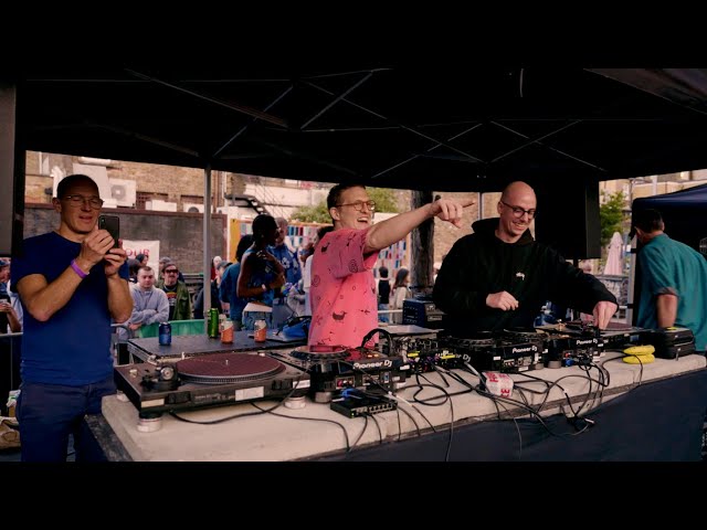 Floating Points, Caribou, & Palms Trax b2b at NTS Square Party