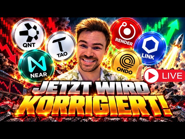 🚨Krypto: Nach dieser Korrektur wird eingestiegen! Q&A