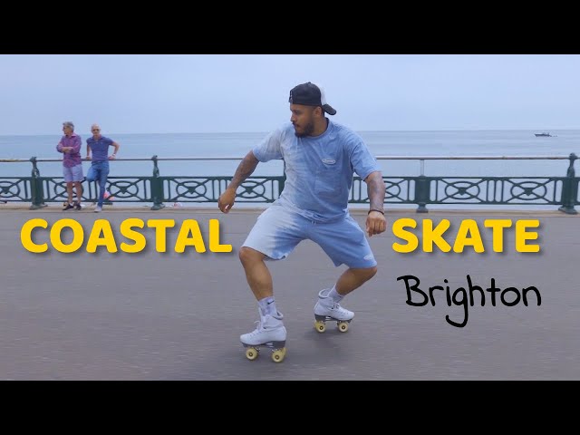 Roller Skating the Brighton Beach Promenade! Pure Coastal Flow