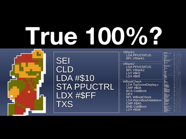 Can you run every line of code in Super Mario Bros.?