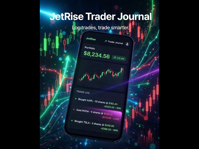 JetRise Trader Journal — Journal Every Trade