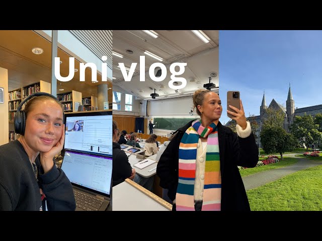 a few days in my life at university🎓☕️🍂 productive days, lectures, assignments, running a race💌🧸