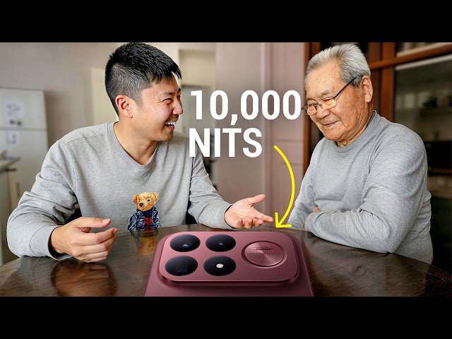 POCO F9 Ultra is overkill so I gave it to my 97 year old grandpa
