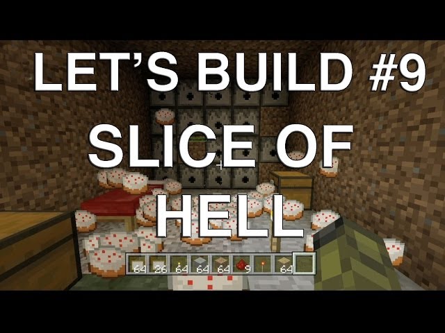Let's Build in Minecraft - Slice of Hell