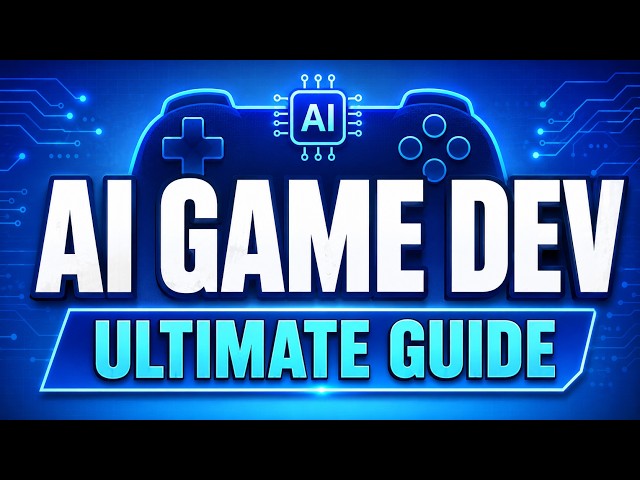The Ultimate AI Game Dev Guide: Build Games Faster in 2026
