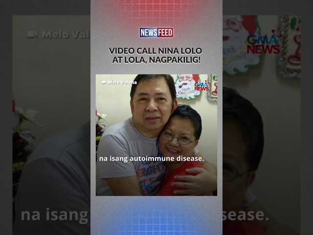 Lolo at lola na magka-video call, nagpakilig sa netizens! | GMA News Feed