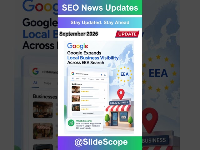 Google Expands Local Business Visibility Across EEA Search.