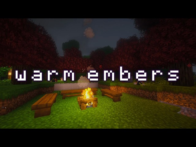 Cozy Campfire Escape  30 min Relaxing Lo Fi for a Bad Day