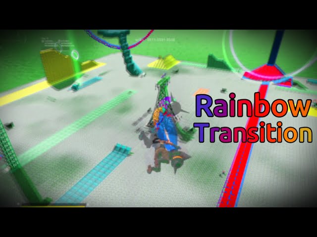 How To Do Advanced Rainbow Transition On Sharefactory!