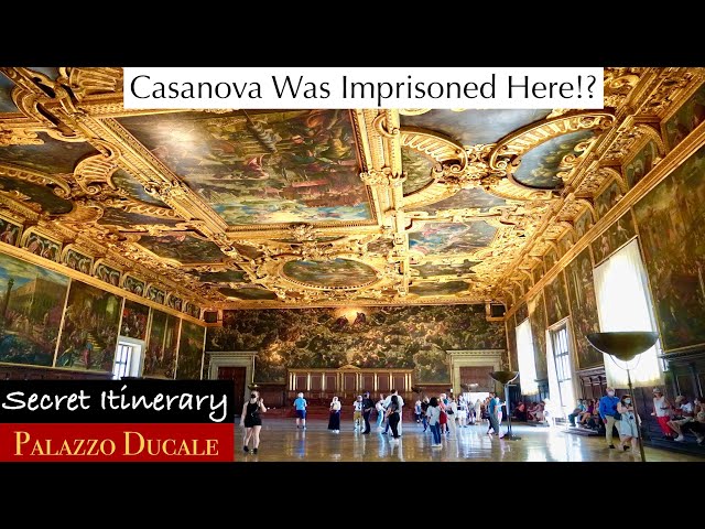 Secret Itinerary of Doge's Palace: Casanova Escaped From Here Like A Boss! (Palazzo Ducale) [Ep.79]