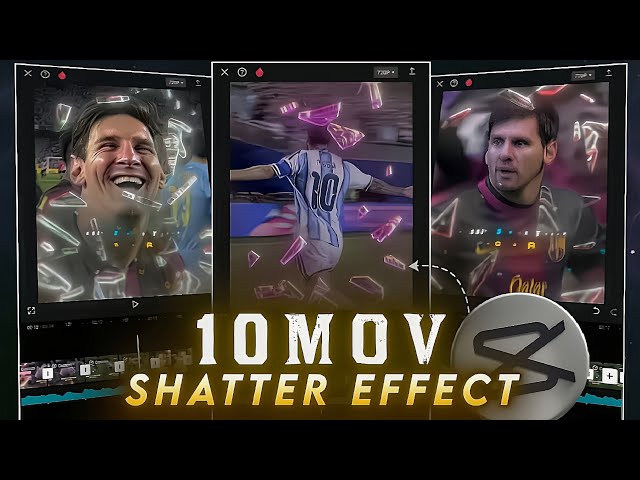 ✨️How To Make AE-Style Shatter Effect Like @10Mov_Edits In CapCut! 🔥
