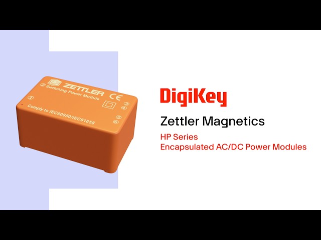 HP Series Encapsulated AC/DC Power Modules from Zettler PIO | DigiKey