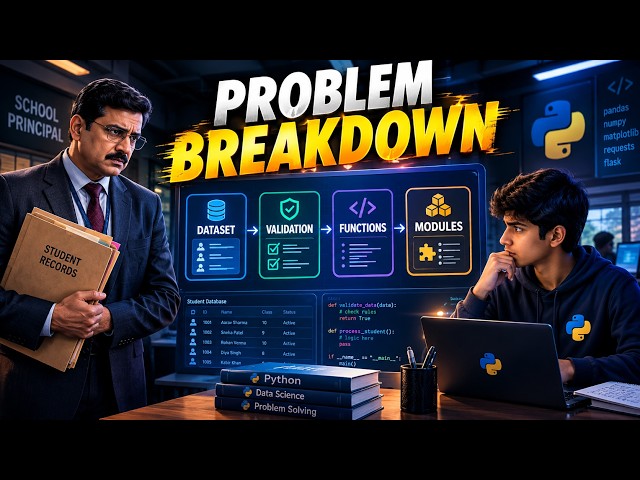 Principal Ne Challenge Diya 😳 | Python Problem Solving: Problem Breakdown #1 | Episode 1