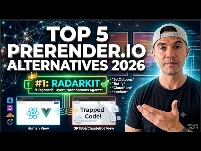 5 Best Prerender.io Alternatives for 2026 (JavaScript SEO & AI Crawlers)