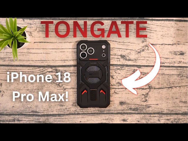 TONGATE iPhone 18 Pro Max Case REVIEW! // Most UNIQUE iPhone 18 Pro Max Case?