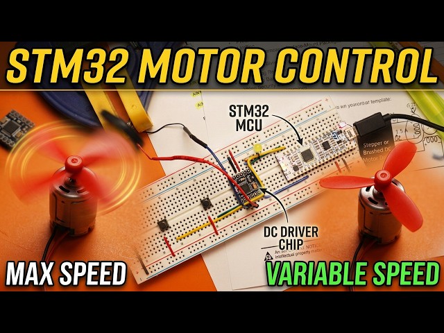 STM32 Bare-Metal: Controlling DC Motors from Scratch