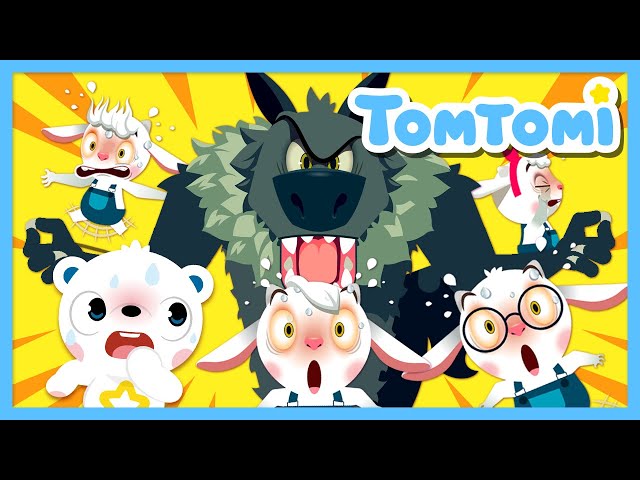 Let's Read Fairy Tales with Wolves!🐺 | Fairy Tales📖 | Bedtime Stories | Cartoon for Kids | TOMTOMI