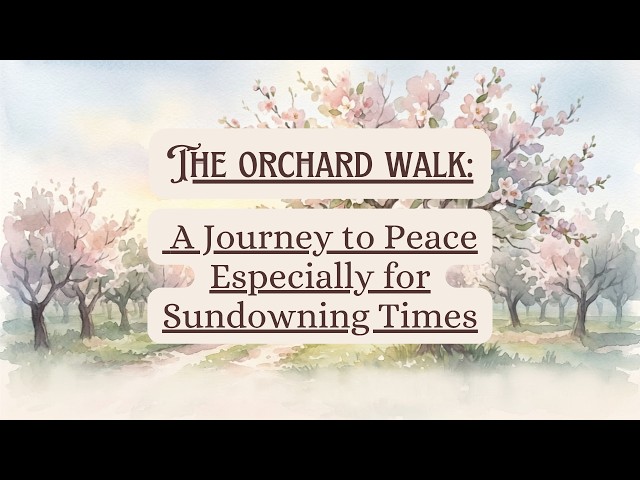 The Golden Hour | Gentle Sensory Grounding to Ease Sundowning Anxiety