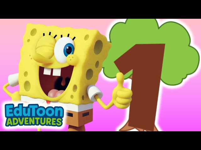 Number Shapes (Nickelodeon Friends Edition) | EduToon Adventures x Nickelodeon