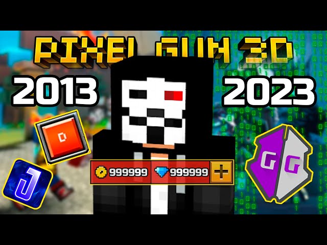 Hacks in Pixel Gun 3D (2013 -2023)