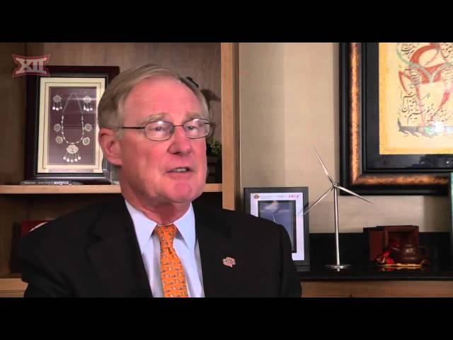 Oklahoma State President Hargis – Big 12 Academic Minute