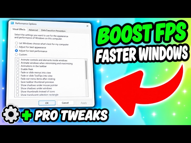 I Tested Windows 11 Tweaks for FPS and Ping