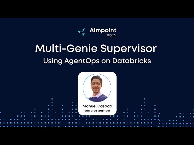 Multi-Genie Supervisor Using AgentOps on Databricks