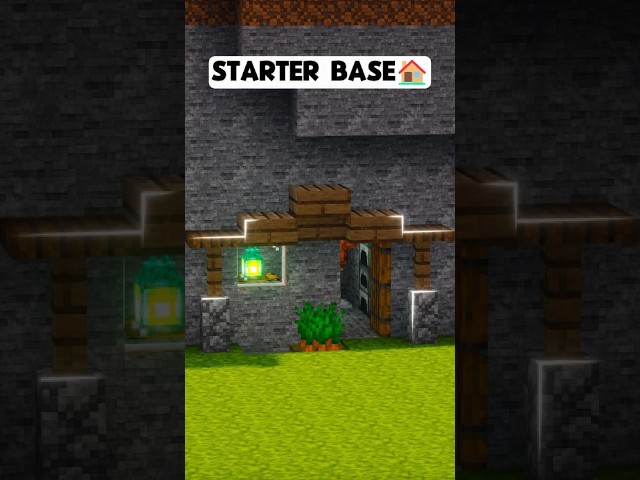 Minecraft Starter Base 🏠